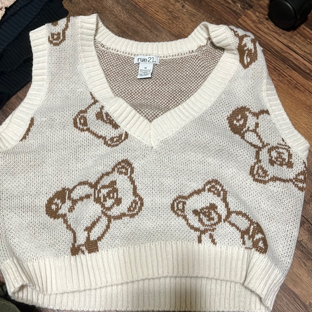 teddy bear sweater from rue 21